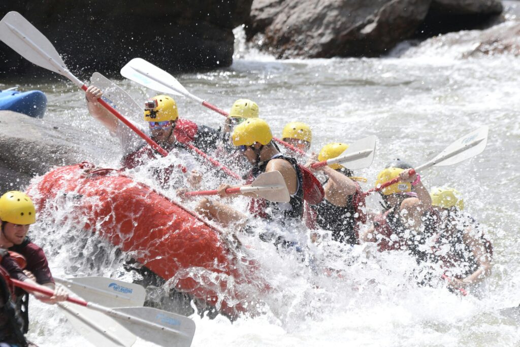 River Rafting during Orange River Tours
