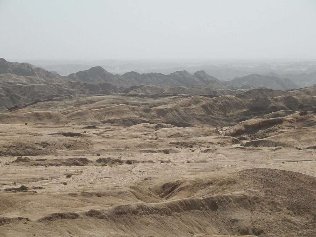 Mondlandschaft Near Swakopmund